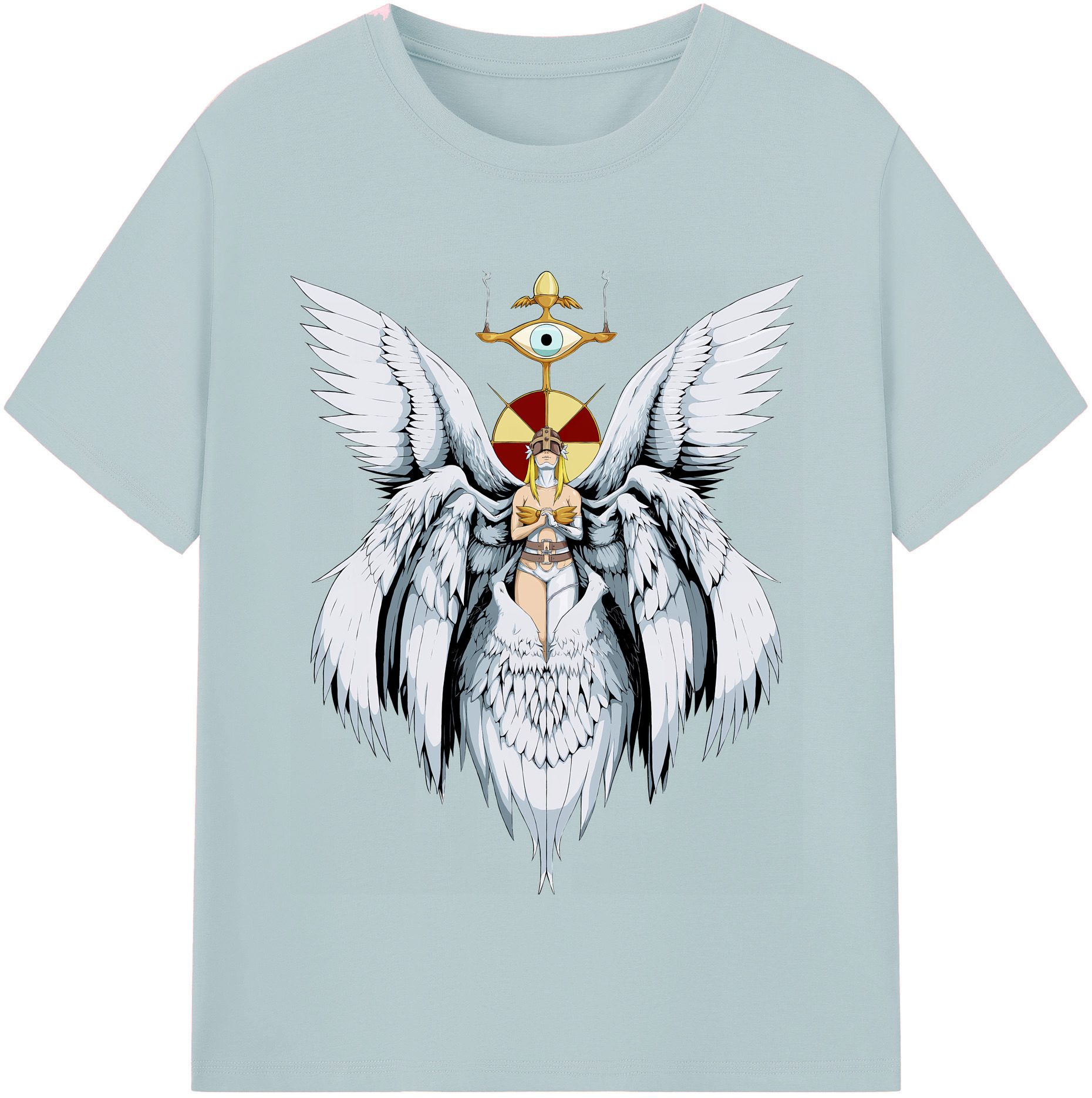 （画像用） Digimon デジタルモンスター/デジモン 綿100％半袖Tシャツ（フロントプリント）